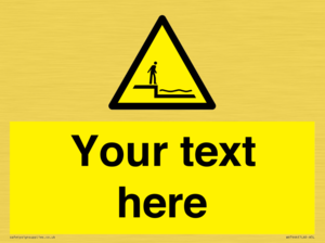 Custom Warning shallow water